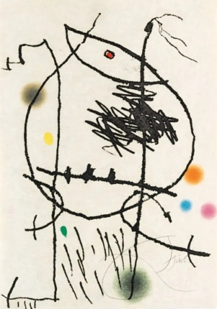 蚀刻飞尘法 Miró - Passage de l’Égyptienne 4