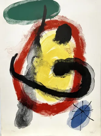 石版画 Miró - Peintures Murales, 1961