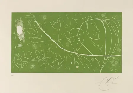 蚀刻版画 Miró - Picasso I Els Reventos 