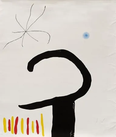 蚀刻版画 Miró - Poemas de Salvador Espriú