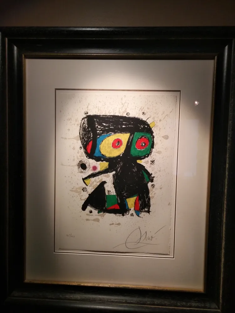 石版画 Miró - Polygraph xv anos