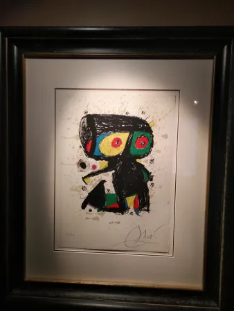 石版画 Miró - Polygraph xv anos