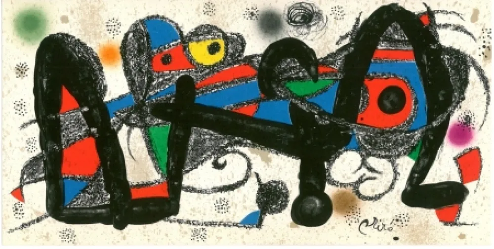 石版画 Miró - Portugal