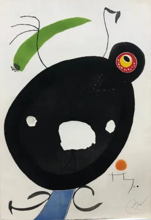 蚀刻飞尘法 Miró - Quatre Colors acarien El Mon IV
