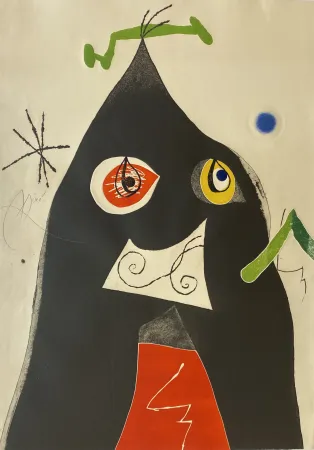 蚀刻飞尘法 Miró - Quatre Colors Aparien El Mon I (Four Colors will Beat the World I)