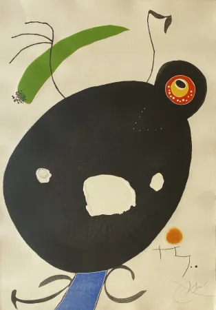 蚀刻飞尘法 Miró - Quatre Colors Aparien El Mon IV (Four Colors will Beat the World IV)