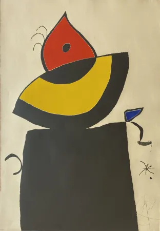 蚀刻飞尘法 Miró - Quatre Colors Aparien El Mon V (Four Colors will Beat the World V)