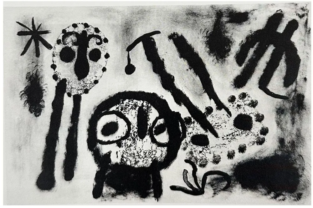 石版画 Miró - Recent Paintings. New York: Pierre Matisse Gallery