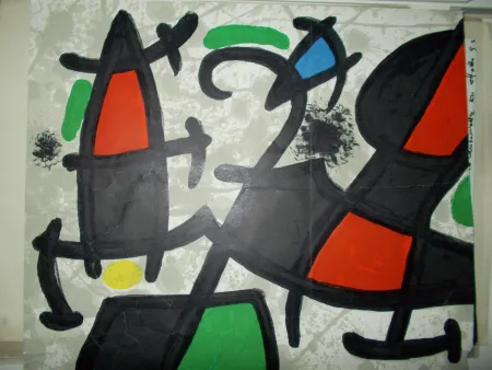 石版画 Miró - Sans