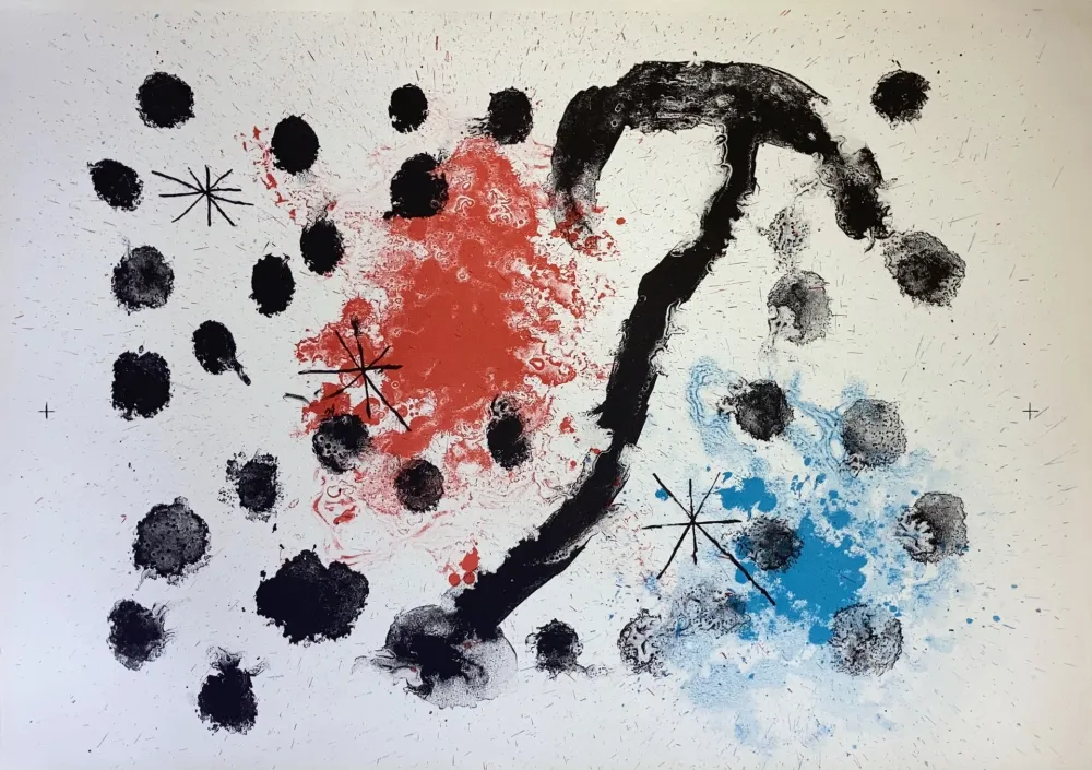 石版画 Miró - Sans titre