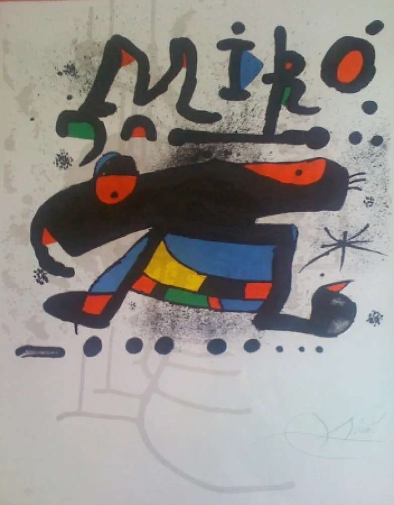 石版画 Miró - Sans titre
