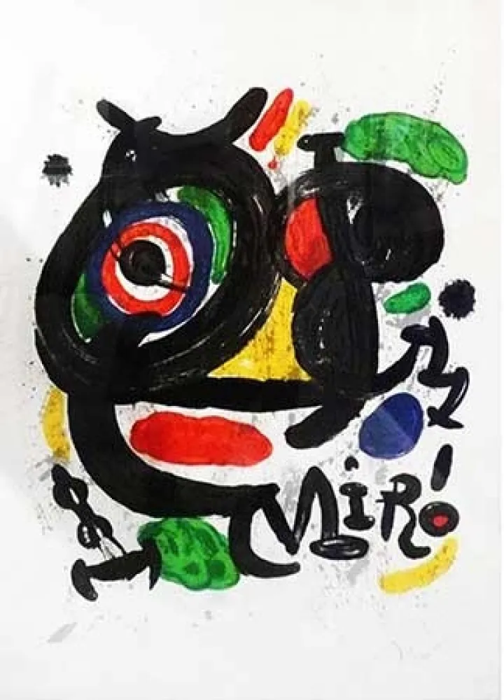 石版画 Miró - Sculptures