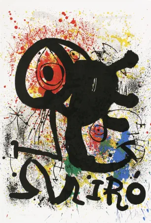 石版画 Miró - Sculptures et céramiques