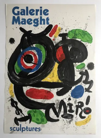 海报 Miró - Sculptures / Galerie Maeght