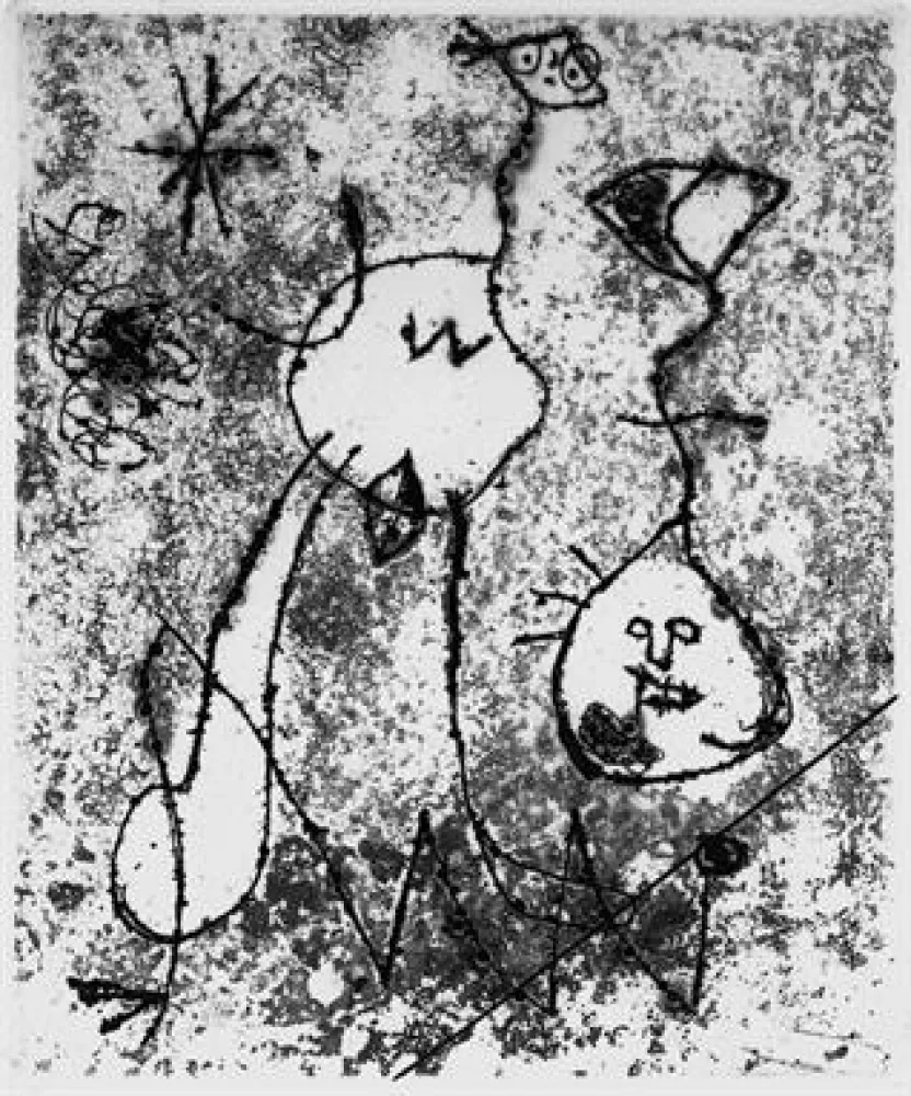 版画 Miró - Série V