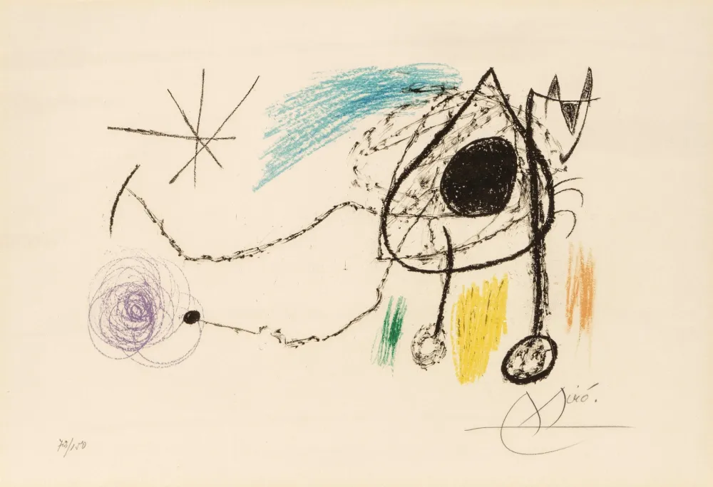 复数作品 Miró - Sobreteixims I Escultures