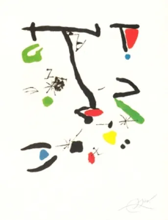 版画 Miró - Son Abrines