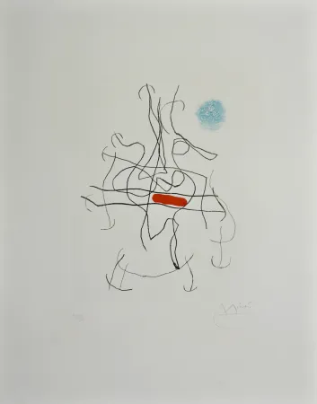 蚀刻飞尘法 Miró - Sonatine III
