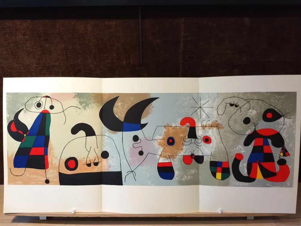 插图书 Miró - Sur quatre murs