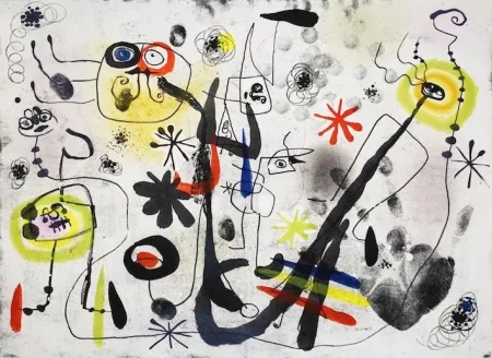 飞尘腐蚀法 Miró - The hand