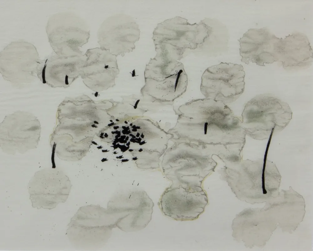 石版画 Miró - TRACE SUR L'EAU