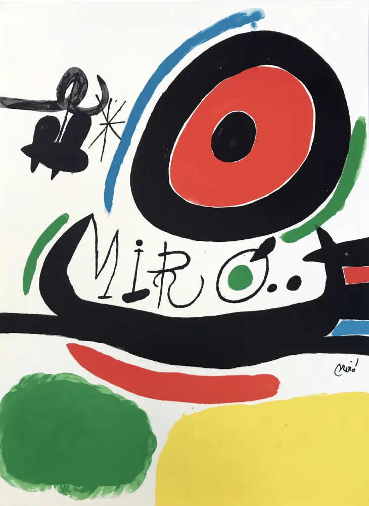 海报 Miró - Tres Libres