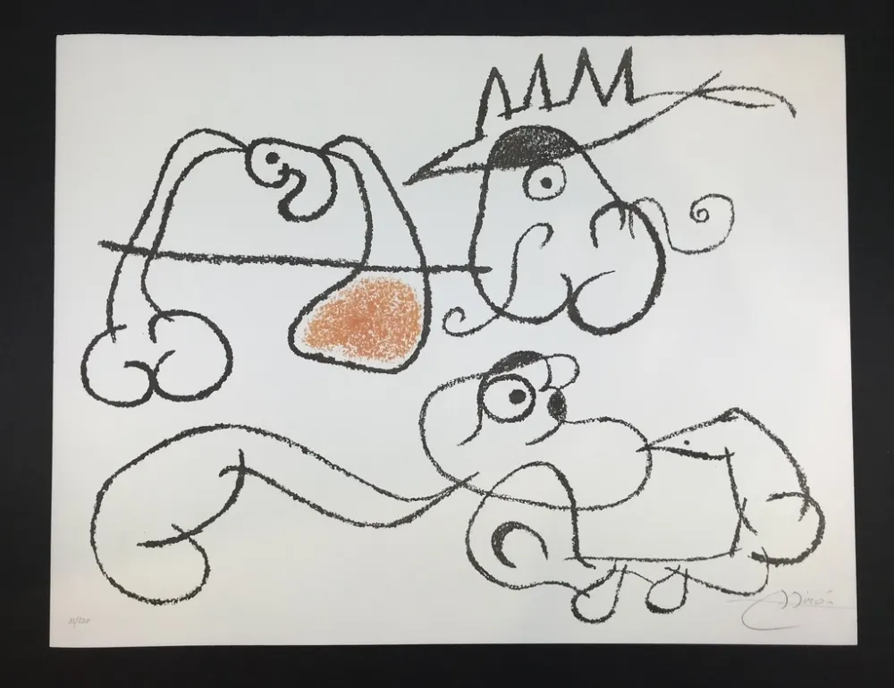 石版画 Miró - Ubu aux Balèares