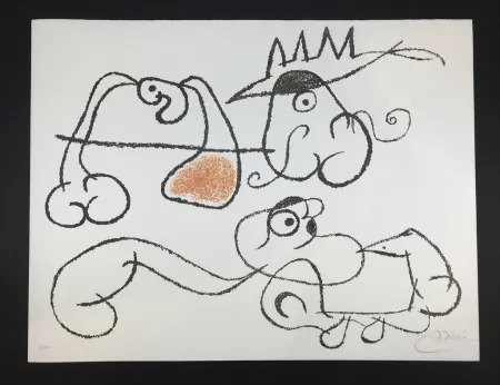 石版画 Miró - Ubu aux Balèares