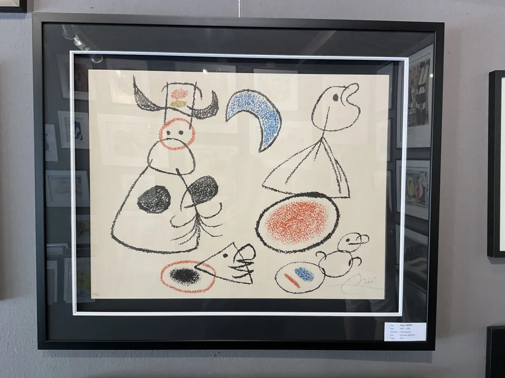 石版画 Miró - Ubu aux Baléares 