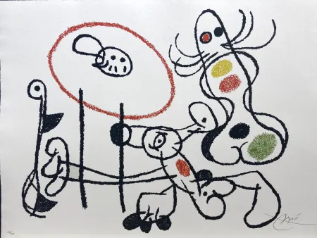 石版画 Miró - UBU ON THE BALEARIC ISLANDS