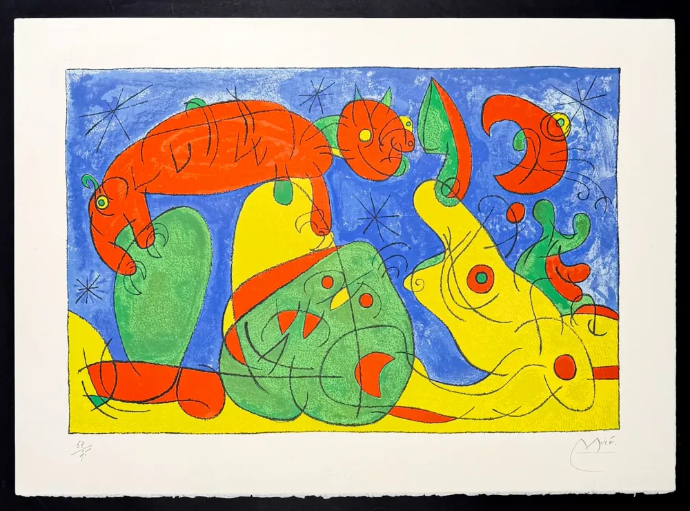 石版画 Miró - Ubu Rey (Ubu Roy)