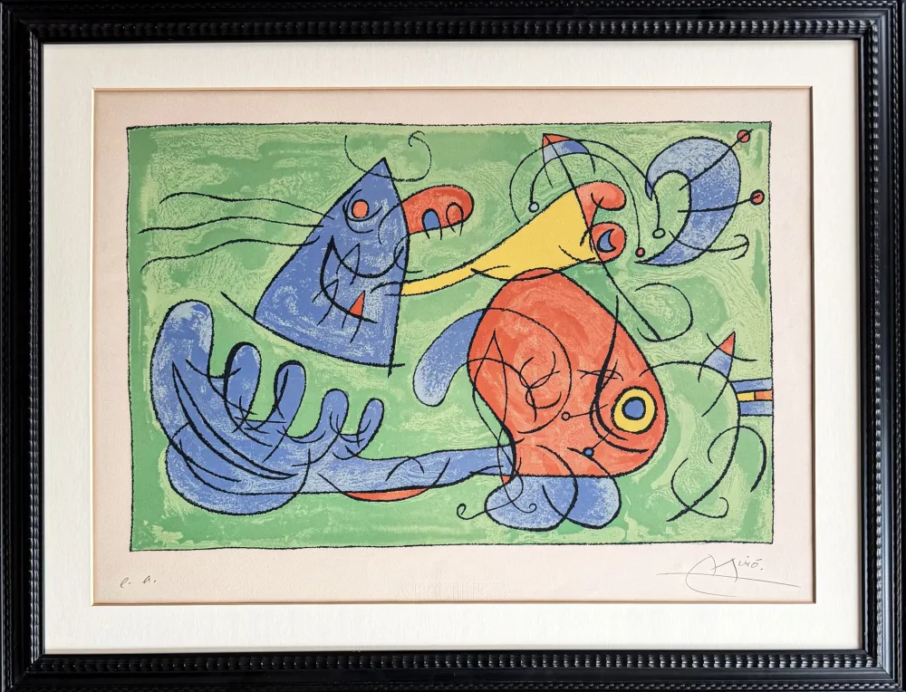石版画 Miró - UBU ROI
