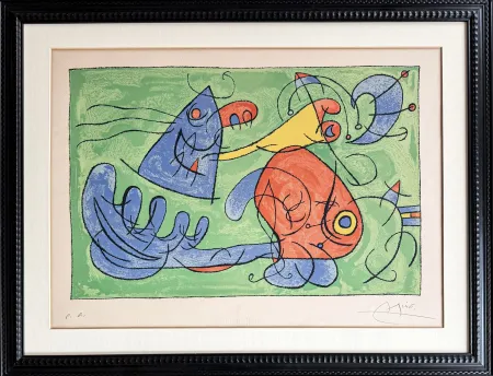 石版画 Miró - UBU ROI