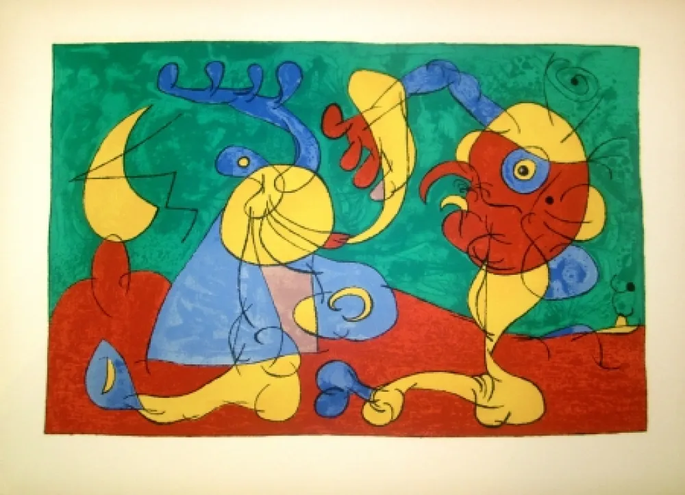 石版画 Miró - Ubu Roi