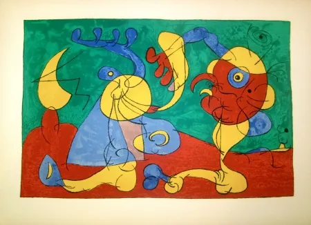 石版画 Miró - Ubu Roi