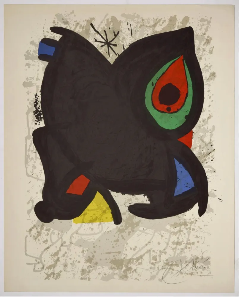 石版画 Miró - Untitled