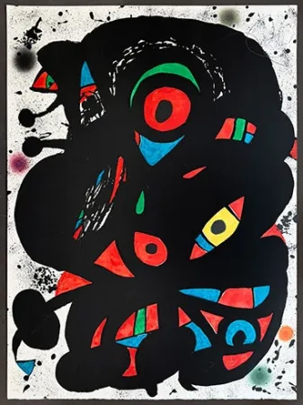 石版画 Miró - Untitled