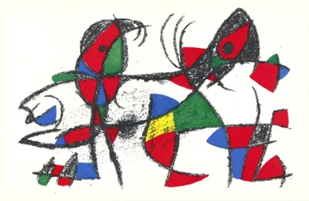 石版画 Miró - Untitled
