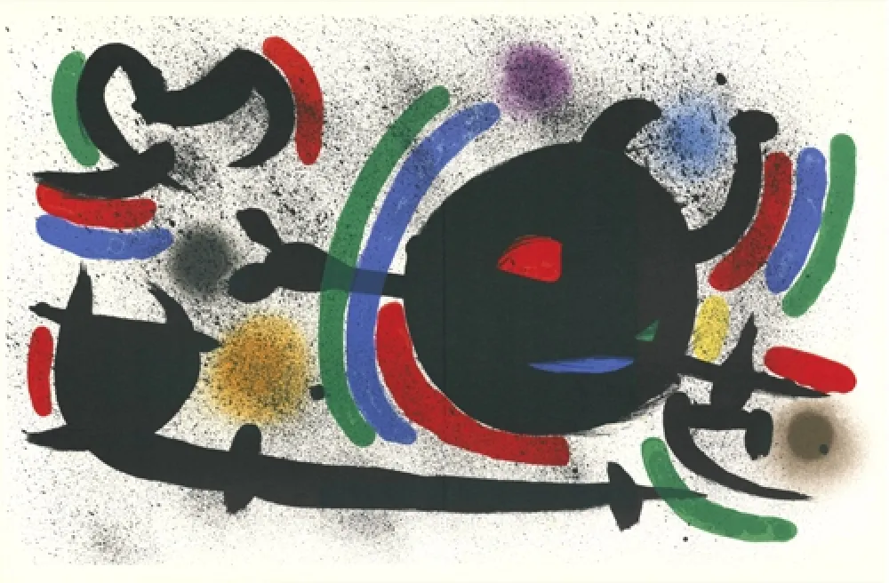 石版画 Miró - Untitled