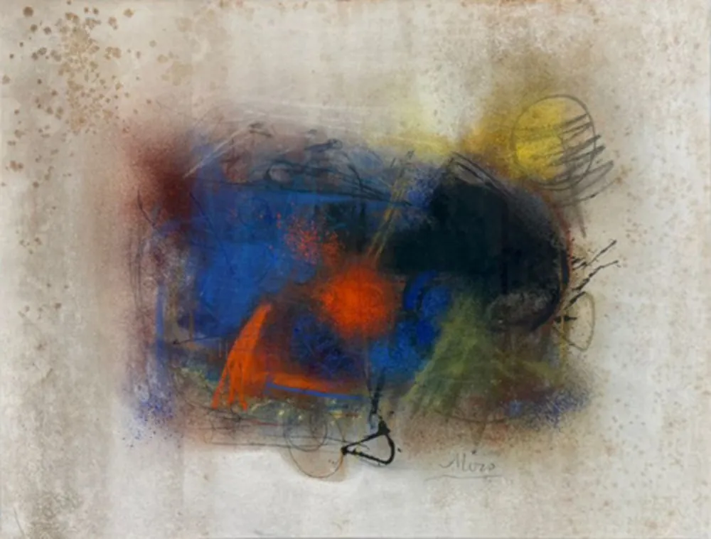 复数作品 Miró - Untitled (Cosmic Bloom)