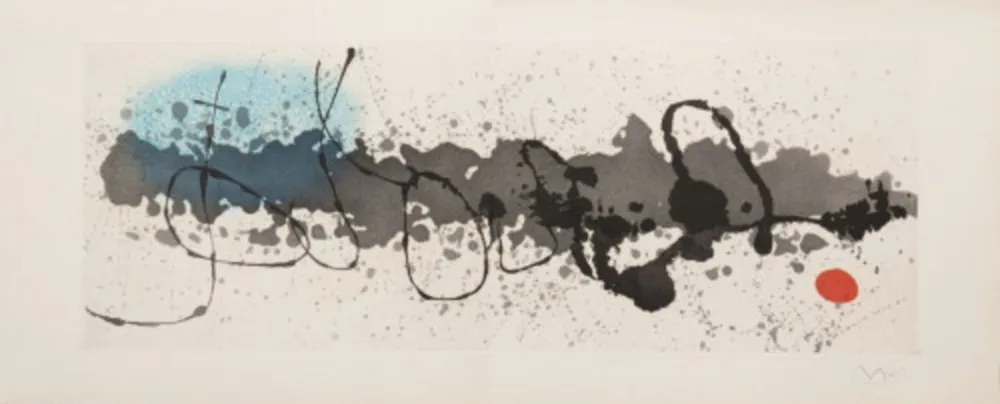 蚀刻飞尘法 Miró - Untitled from Tracé sur l'Eau