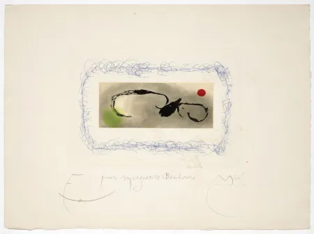 蚀刻飞尘法 Miró - Without the Sun, Heraclitus of Ephesus, 1965