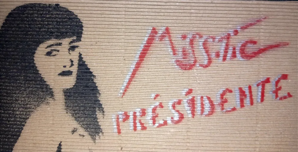 丝网印刷 Miss.tic - MISS.TIC PRÉSIDENTE, 1994 - Livre d'artiste signée avec 12 serigraphies, Hand-signed