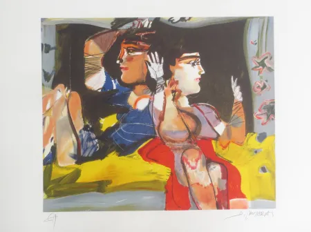 石版画 Mitaras - Sans titre