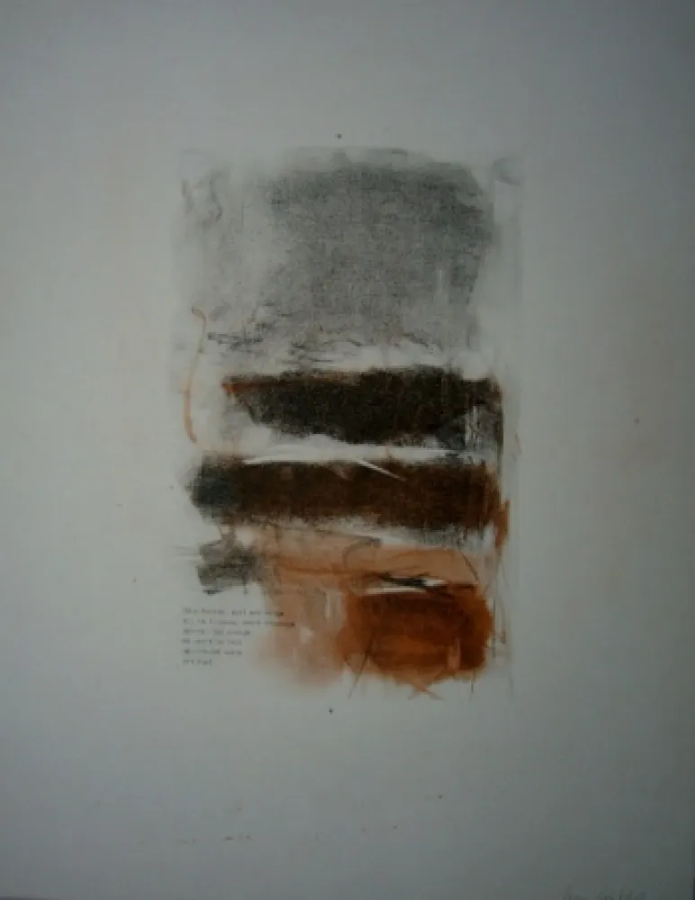 石版画 Mitchell - Sans titre