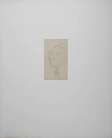 石版画 Modigliani - Portrait de Béatrice Hastings