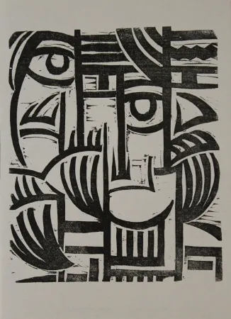 木刻 Möller - Lauter Pläne und Pläne