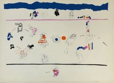 蚀刻版画 Mompó - Están naciendo