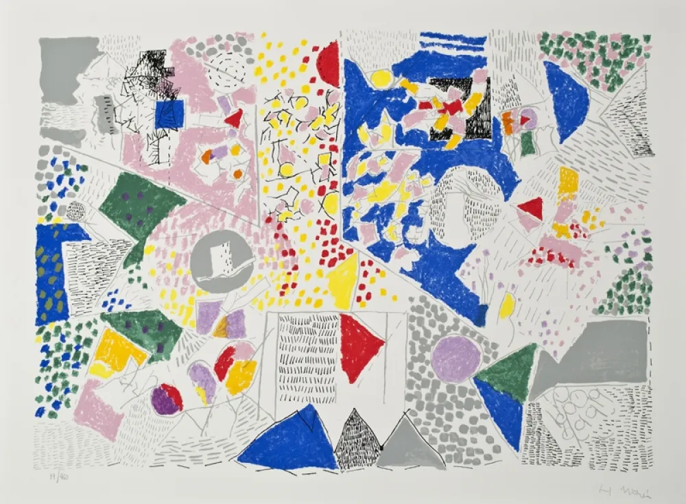 丝网印刷 Mompó - Sin título