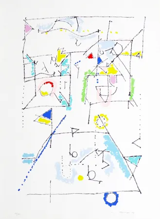 石版画 Mompó - S/T